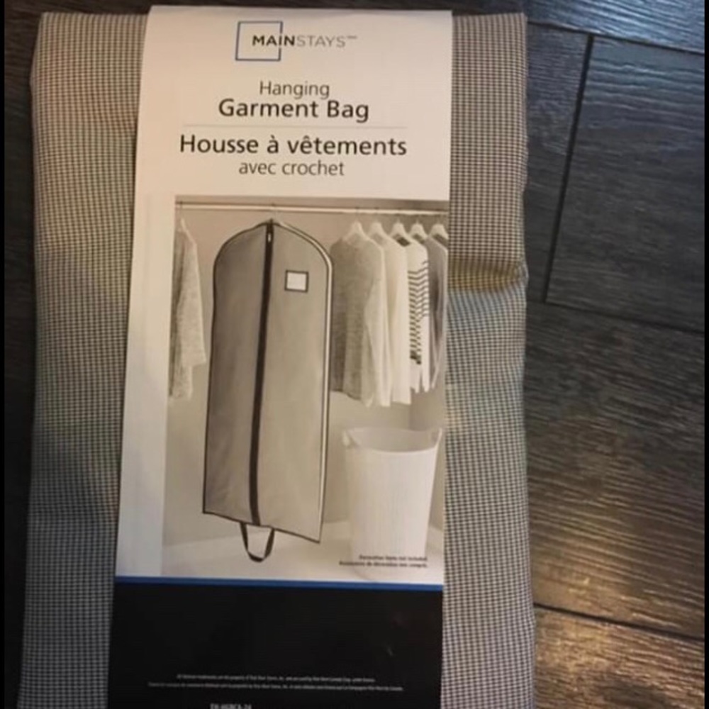 NWT garment bag